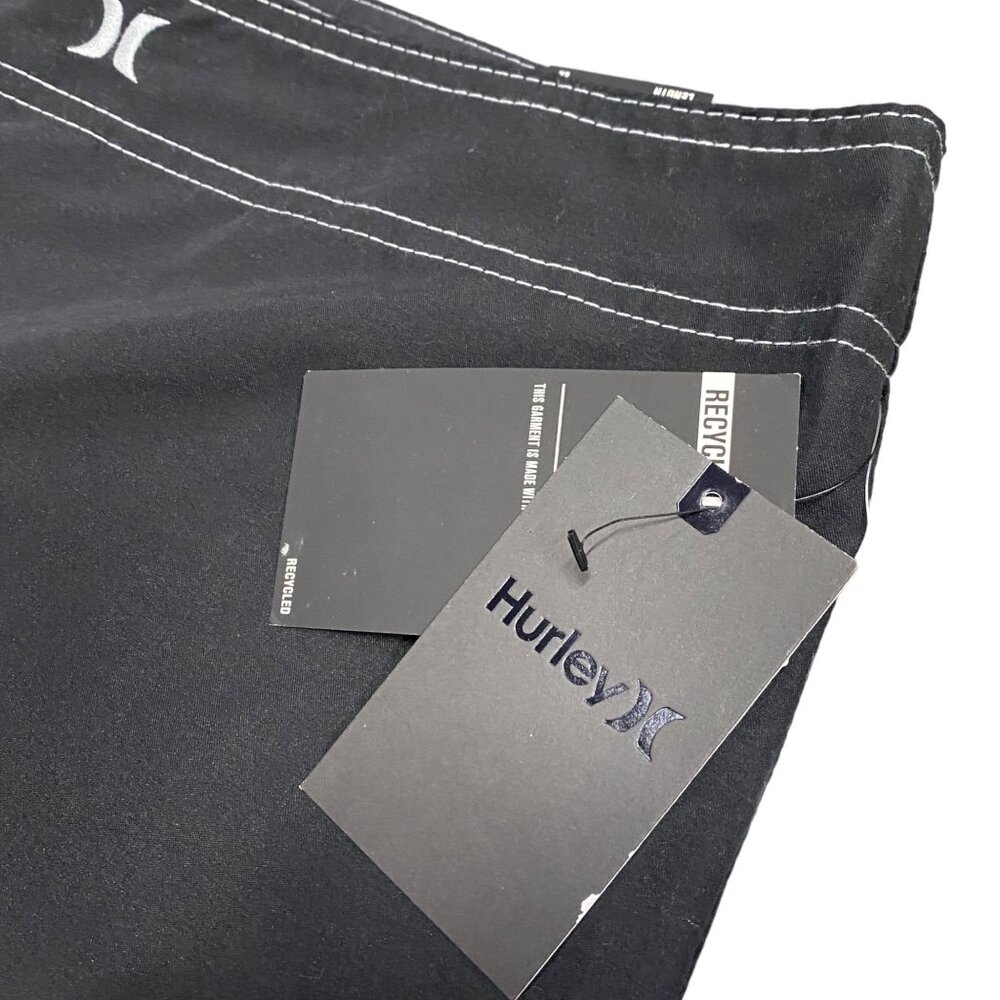 NWT Hurley Mens 42x22 Gray Swim Trunks Board Shorts Knee Length Drawstring Waist - Picture 9 of 15